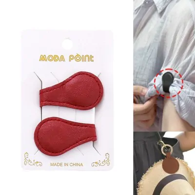 Sujetador Clip Magnetico Multiuso Rojo X10