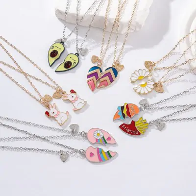 Collar Best Friend Forever Corazon X6