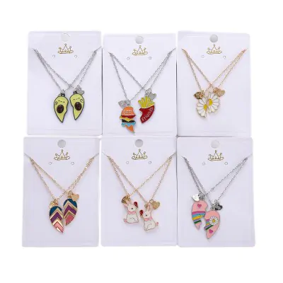 Collar Best Friend Forever Corazon X6