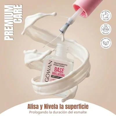 Esmalte Agowan Tratamiento 10ml Base Niveladora X2