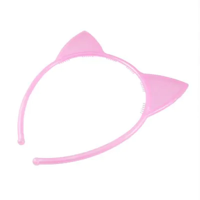 Vincha Gatito Kitty Cm Rosa Perlada