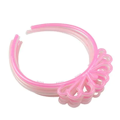 Vincha Princesa Cm Rosa Perlada