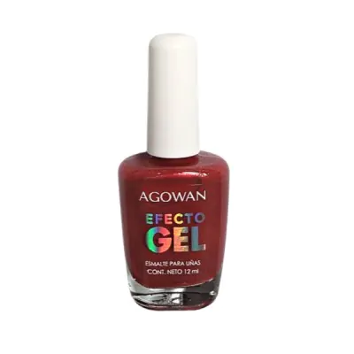 Esmalte Agowan Gel Perlado 10ml L52 (l37) X2