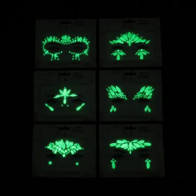 Gemas Faciales Fluo Luminosas Glamour X12