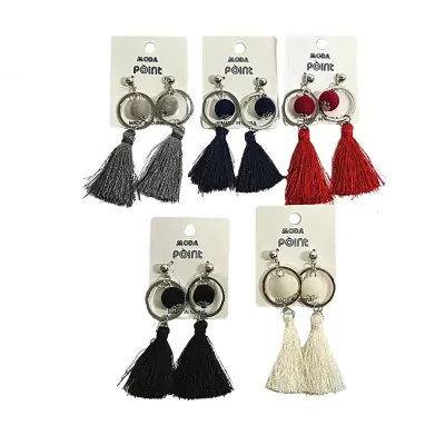 Aros Fleco Grande Bola Color X12