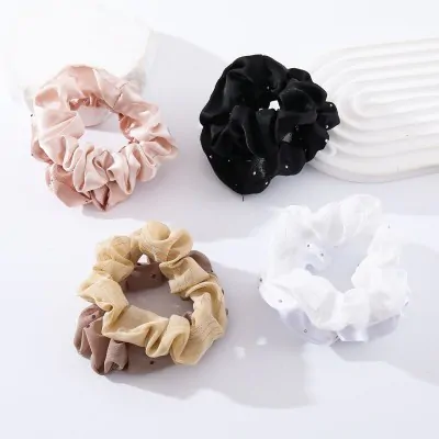 Scrunchies Fina Mixta -a X12