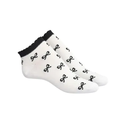 Medias Soquete Dama Estampado Surtido Elemento X12