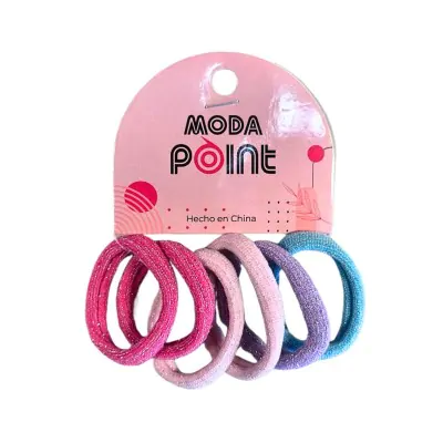 Colita Toalla Mini Brillo Pastel X12
