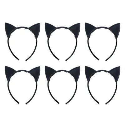 Vincha Gatito Kitty Cm Negro