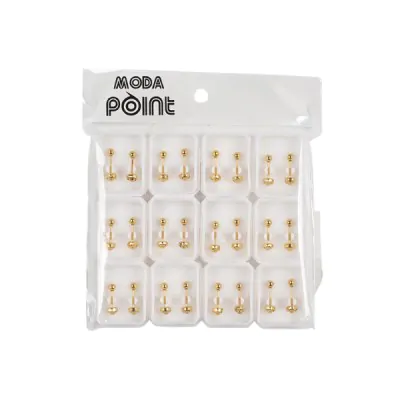 Aros Abridor Acero Bolita N3 /2 X12