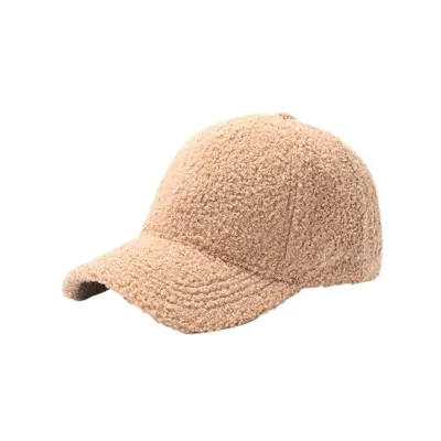 Cap Corderito Peluche Beige