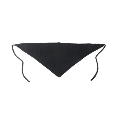 Panuelo Bandana Tejido Negro