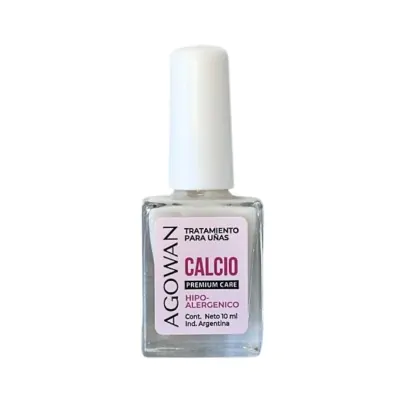 Esmalte Agowan Tratamiento 10ml Calcio X2