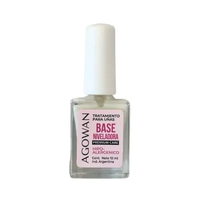 Esmalte Agowan Tratamiento 10ml Base Niveladora X2