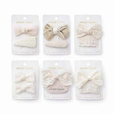 Set Pico Delicado Lino Encaje X6
