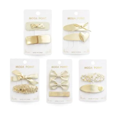 Set Pico Delicado Dorado X6