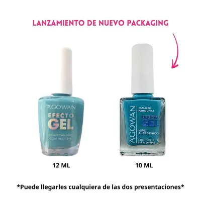 Esmalte Agowan Gel Cremoso 10ml D29 X2