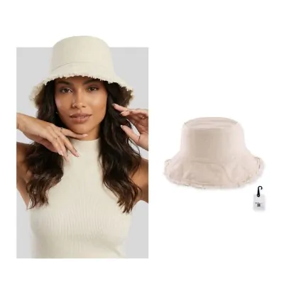 Piluso Liso Con Fleco Crema