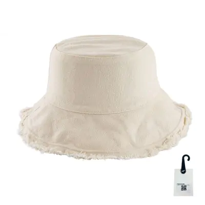 Piluso Liso Con Fleco Crema