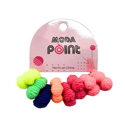 Colita Mini Flor Fluo X12