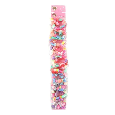 Set Pulsera Colita Infantil Pelotitas Postre X10