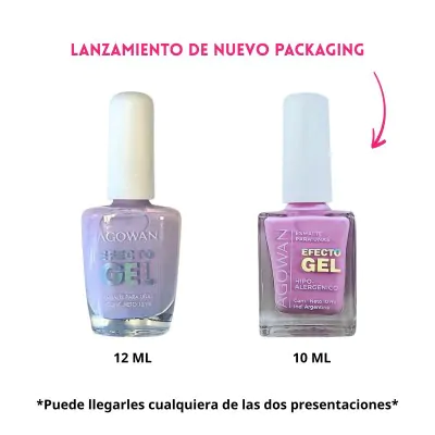 Esmalte Agowan Gel Cremoso 10ml D38 X2