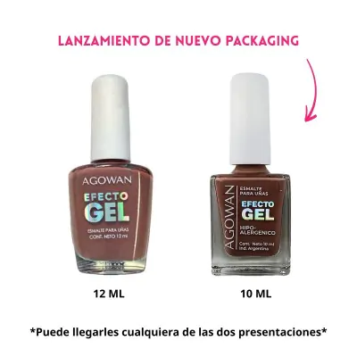 Esmalte Agowan Gel Cremoso 10ml G56 X2