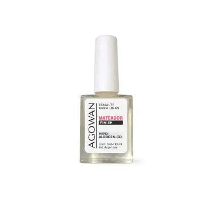 Esmalte Agowan Tratamiento 10ml Mateador X2