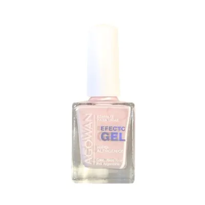Esmalte Agowan Gel Cremoso 10ml L88 Rosa Bebe X2