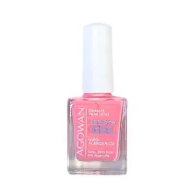 Esmalte Agowan Gel Cremoso 10ml G08 Chicle X2