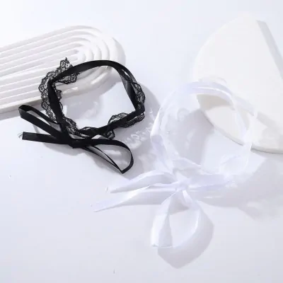 Choker Lazo Encaje Mixto X12