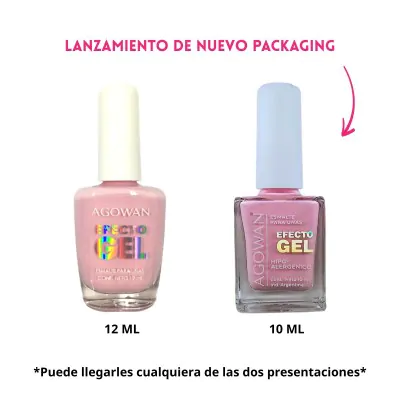 Esmalte Agowan Gel Cremoso 10ml G98 X2