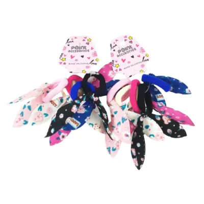 Colita Conejo Mini Flores Simples X12