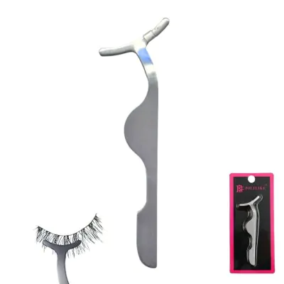 Pinza Pestanas Plateado X12
