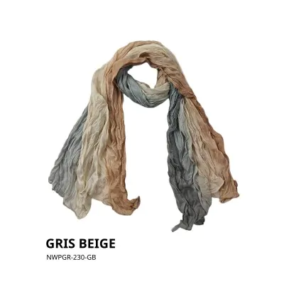 Chalina Panuelo Bicolor Gris Beige