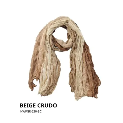 Chalina Panuelo Bicolor Beige Crudo