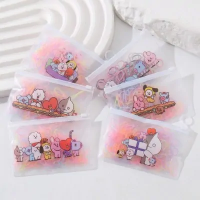 Gomita Silicona Cartuchera Bt21 Traslucido X12