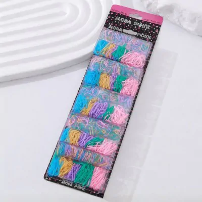Gomita Silicona Chica Grande Pastel X5