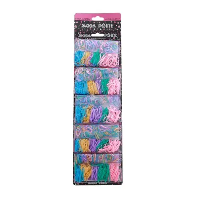Gomita Silicona Chica Grande Pastel X5