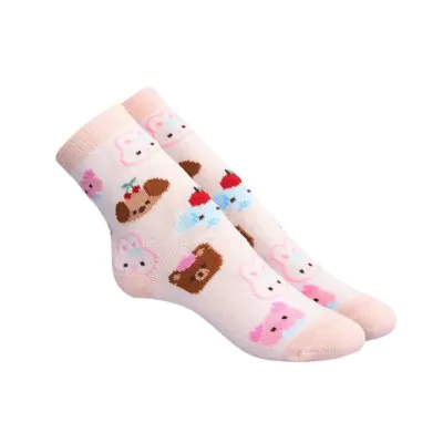 Medias 1/3 Cana Morley Estampado Surtido Talle 3 Elemento X12