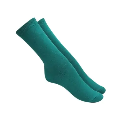Medias Colegial 1/2 Cana Verde 2 Elemento X12