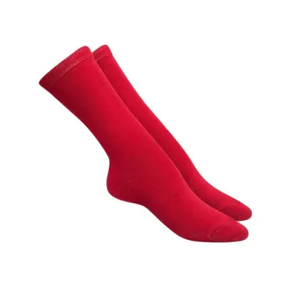Medias Colegial 1/2 Cana Rojo 1 Elemento X12