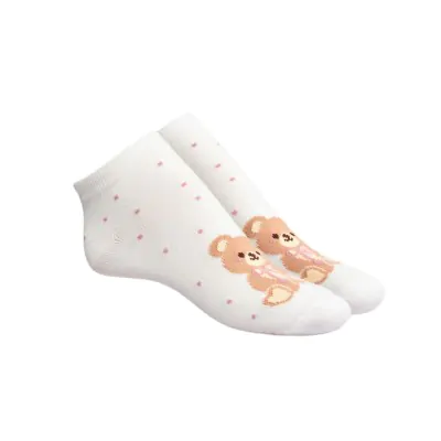 Medias Soquete Estampado Surt Nina / Varon Talle 5 Elemento X12