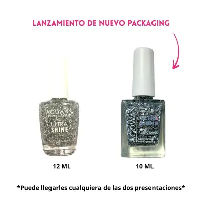 Esmalte Agowan Ultra Shine 12ml 058 X2