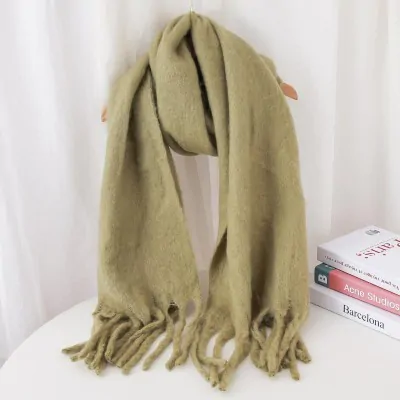 Manton Nube Liso 42x180 Verde Matcha