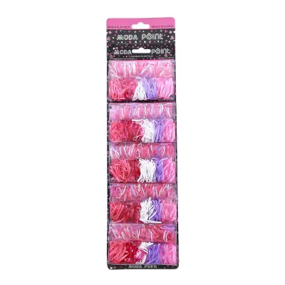 Gomita Silicona Chica Grande Rosas X5
