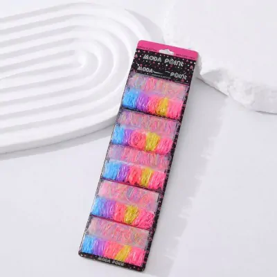 Gomita Silicona Chica Grande Color Traslucido X5