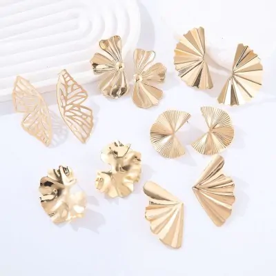 Aros Chapon Cairo Dorado -a X12
