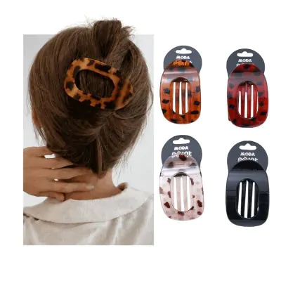 Broche Pinza Animal Print X12