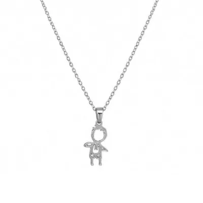 Collar Acero Quirurgico 316l Con Dije Nene